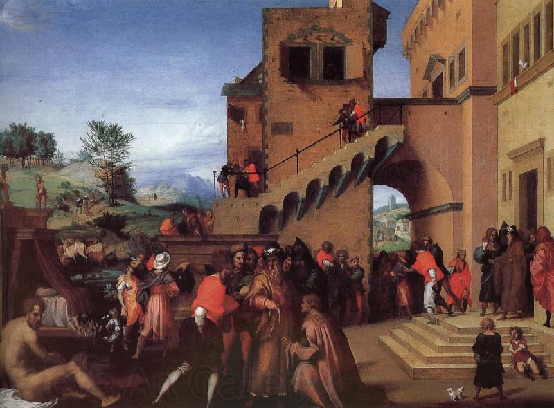 Andrea del Sarto Joseph to Pharaoh Dream France oil painting art